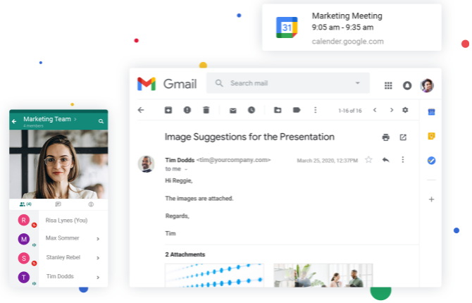 Google Meet / Chat