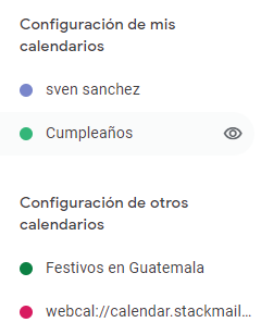 Sincronizacion Premium Mail en App Google Calendar