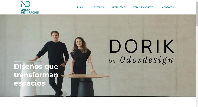 Rediseño de sitio web para empresa de venta de muebles de oficina