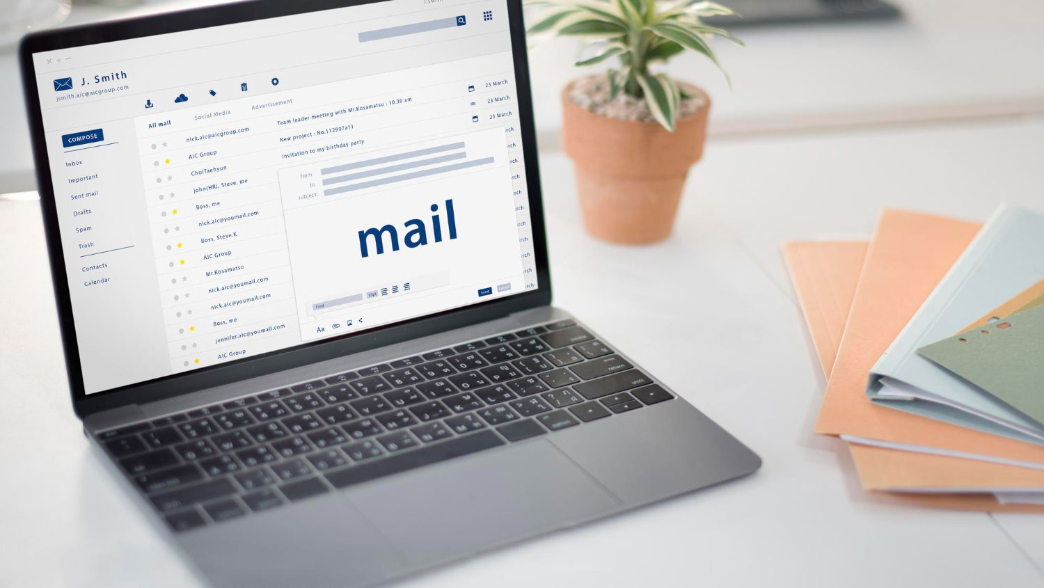 Servicio correo electronico email