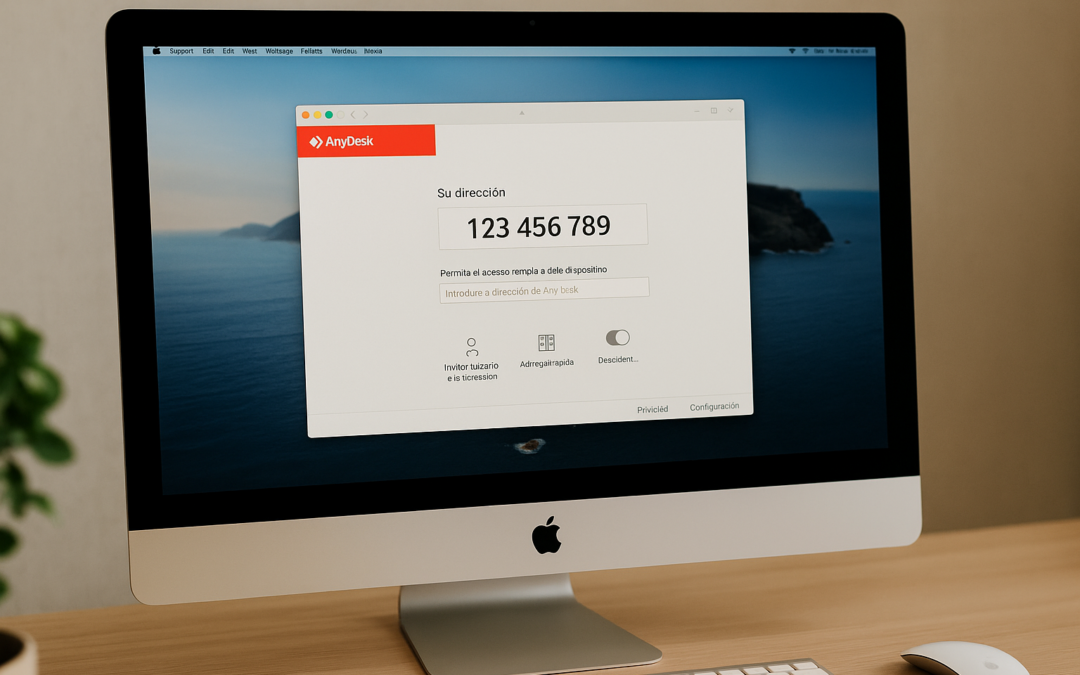 Cómo instalar AnyDesk en Mac y conceder permisos para soporte remoto