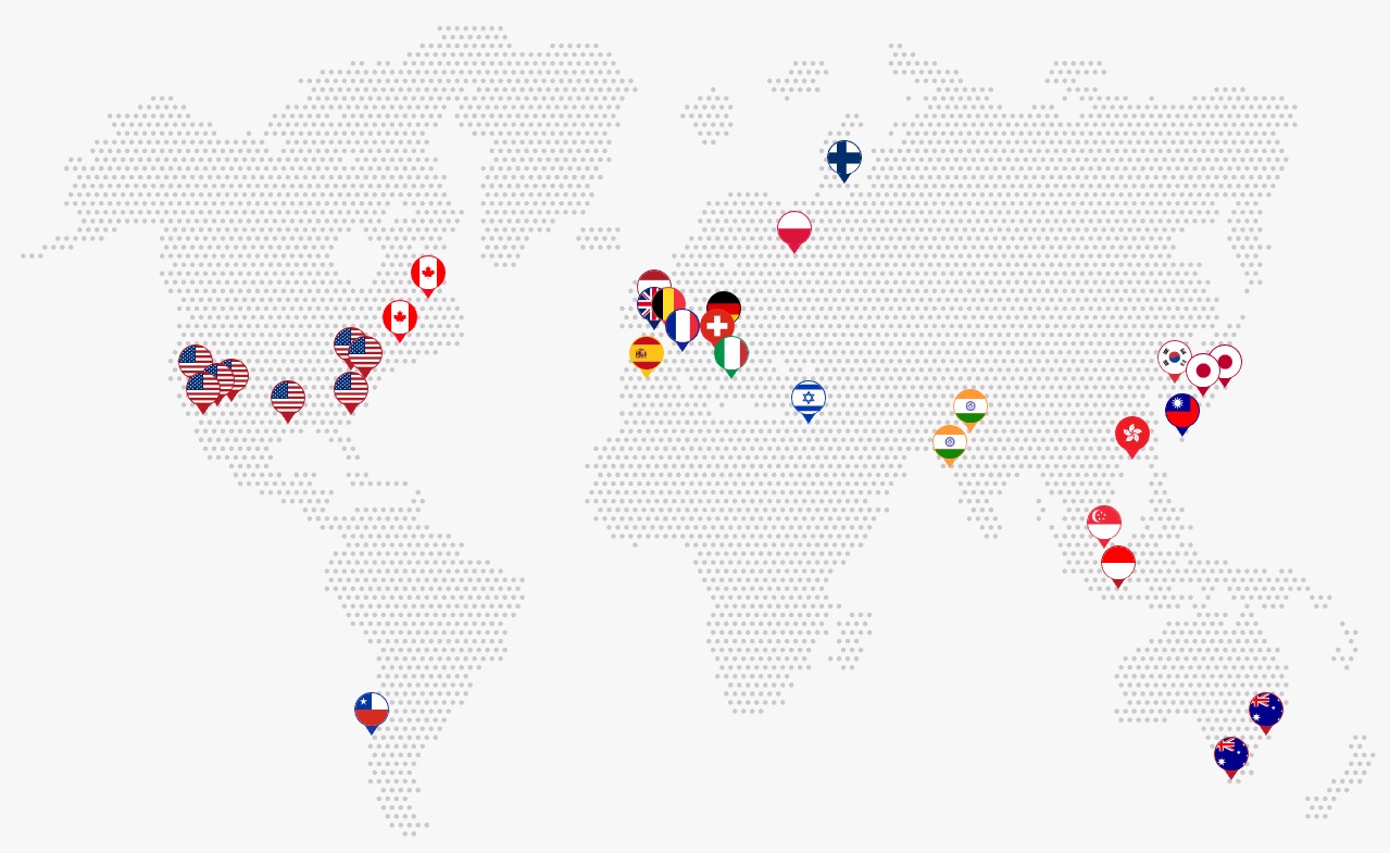 Mapa Datacenters Google Cloud